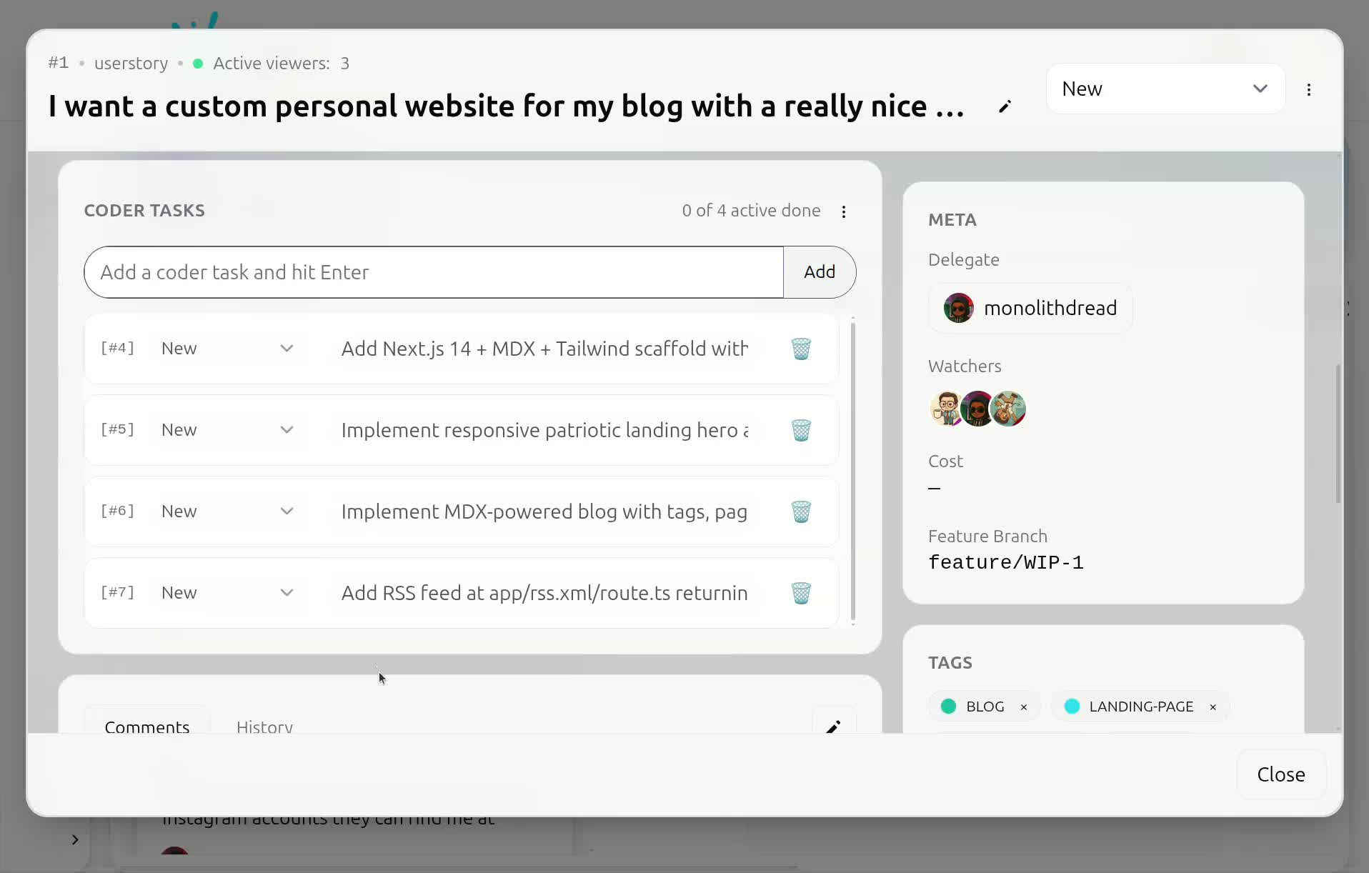Delegate and go. preview